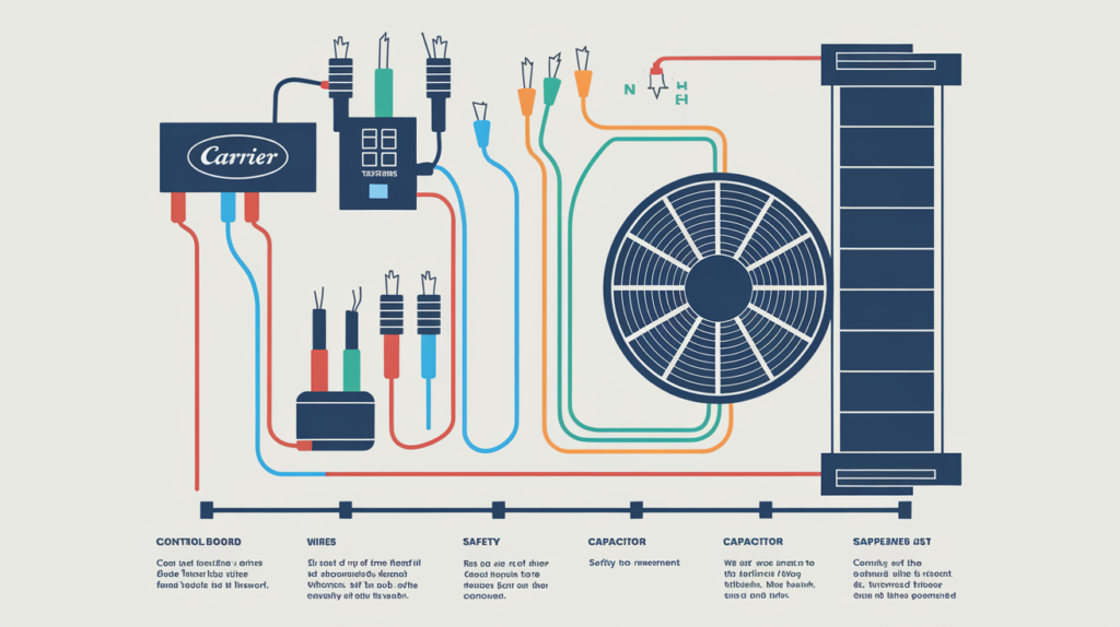 Carrier 50XZ36 blower motor wiring diagram