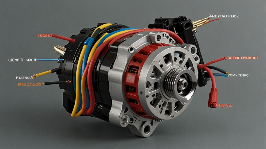 LM7 4 pin to 1 cable alternator wiring diagram Chevy